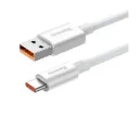 Cablu Date si Incarcare USB-A - USB-C Baseus Superior Series, 100W, 1m, Alb P10320102214-01