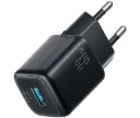 Incarcator Retea Joyroom JR-TG7, 33W, 3A, 1 x USB-A - 1 x USB-C, Negru