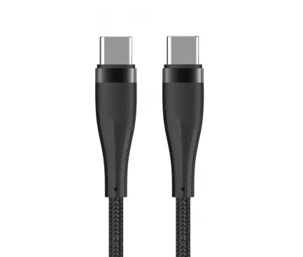 Cablu Date si Incarcare USB-C - USB-C MaXlife MXUC-08, 60W, 1m, Negru