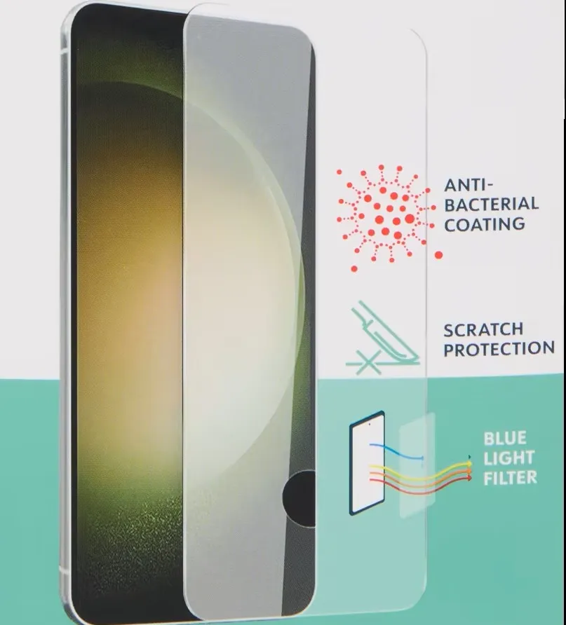 [ACP-0177] Folie de protecție din sticlă securizată 9H pentru Samsung Galaxy S22 / S23 – Transparentă, Full Cover