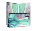 Husa pentru Lenovo Idea Tab Plus, Techsuit, FoldPro Green Time, Multicolor