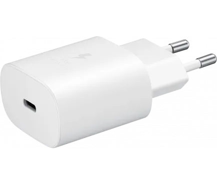 Incarcator Retea Samsung EP-TA800, 25W, 3A, 1 x USB-C, Alb GP-PTU021SOAWQ