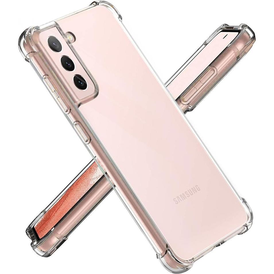 Husa pentru Samsung Galaxy S21 5G G991, Techsuit, Shockproof Clear, Transparenta
