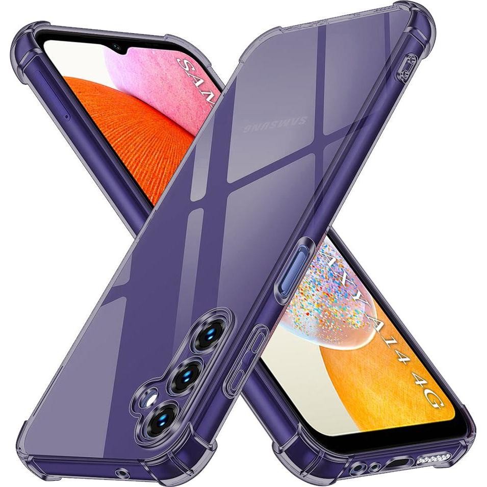 [ACP-0311] Husa pentru Samsung Galaxy A14 A145 / A14 5G A146, Techsuit, Shockproof Clear, Fumurie