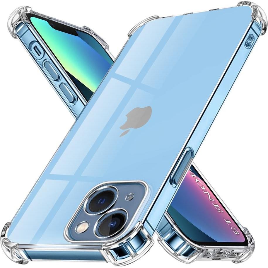 Husa pentru Apple iPhone 13, Techsuit, Shockproof Clear, Transparenta