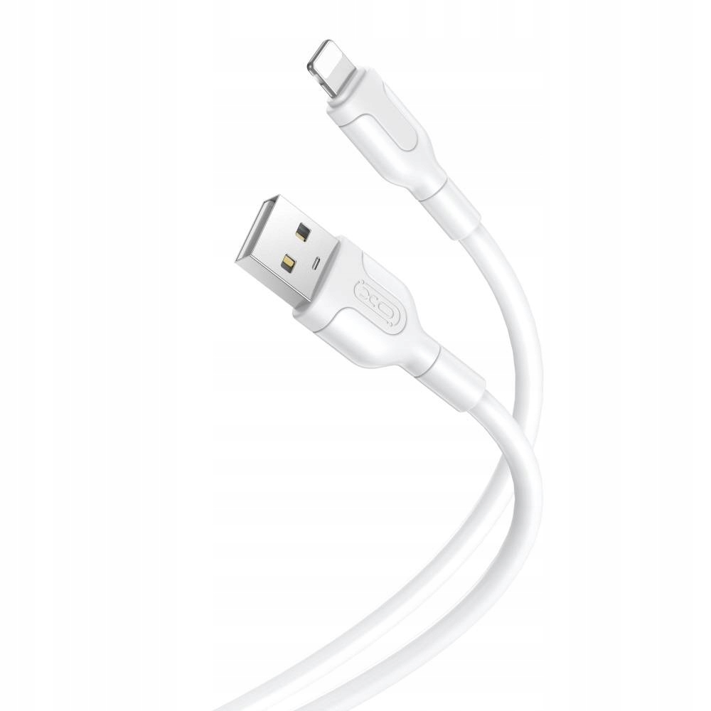 [ACP-0343] Cablu Date si Incarcare USB-A - Lightning XO Design NB212, 18W, 1m, Alb