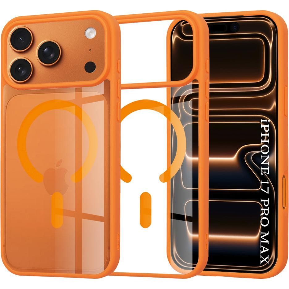 [ACP-0356] Techsuit - MagSafe Pro - iPhone 17 Pro Max - Orange
