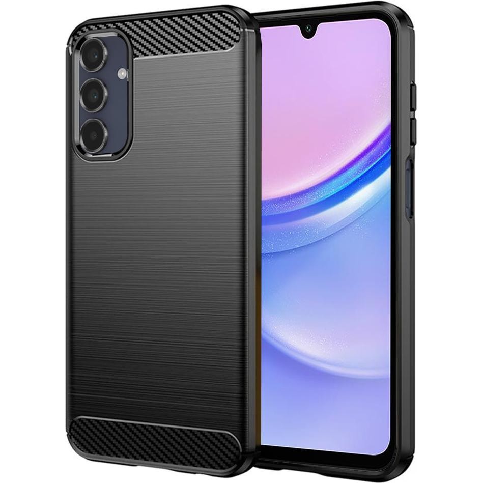 [ACP-0374] Husa pentru Samsung Galaxy A15 5G A156 / A15 A155, Techsuit, Carbon, Neagra