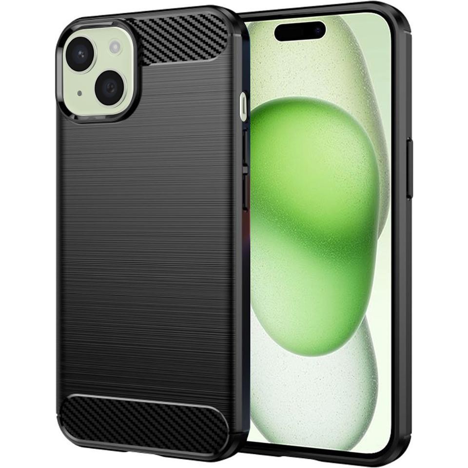 [ACP-0375] Husa pentru Apple iPhone 15 Plus, Techsuit, Carbon, Neagra
