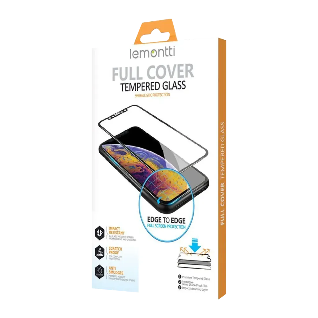 [ACP-0408] Lemontti folie sticla Full Fit 9H Samsung Galaxy A05s negru