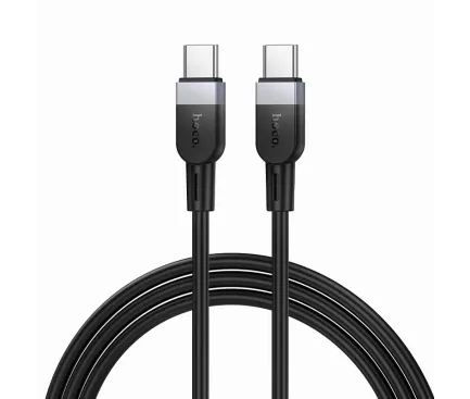[ACP-0423] Cablu Date si Incarcare USB-C - USB-C HOCO X109, 60W, 1m, Negru