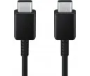 Cablu Date si Incarcare USB-C - USB-C Samsung EP-DA705BBE, 25W, 1m, Negru GP-TOU021RFBBW