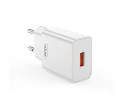 Incarcator Retea XO Design L127, 18W, 3A, 1 x USB-A, Alb