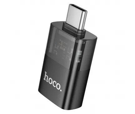 Adaptor OTG USB-C - USB-A HOCO UA36B, Negru